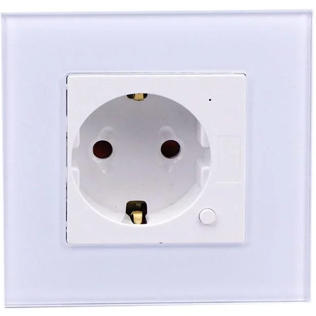 Smarthome VT-5134 WiFi-Wandsteckdose - weiß - 10A - 2200W - Funktioniert mit Amazon Alexa und Google Home Assistant - 0