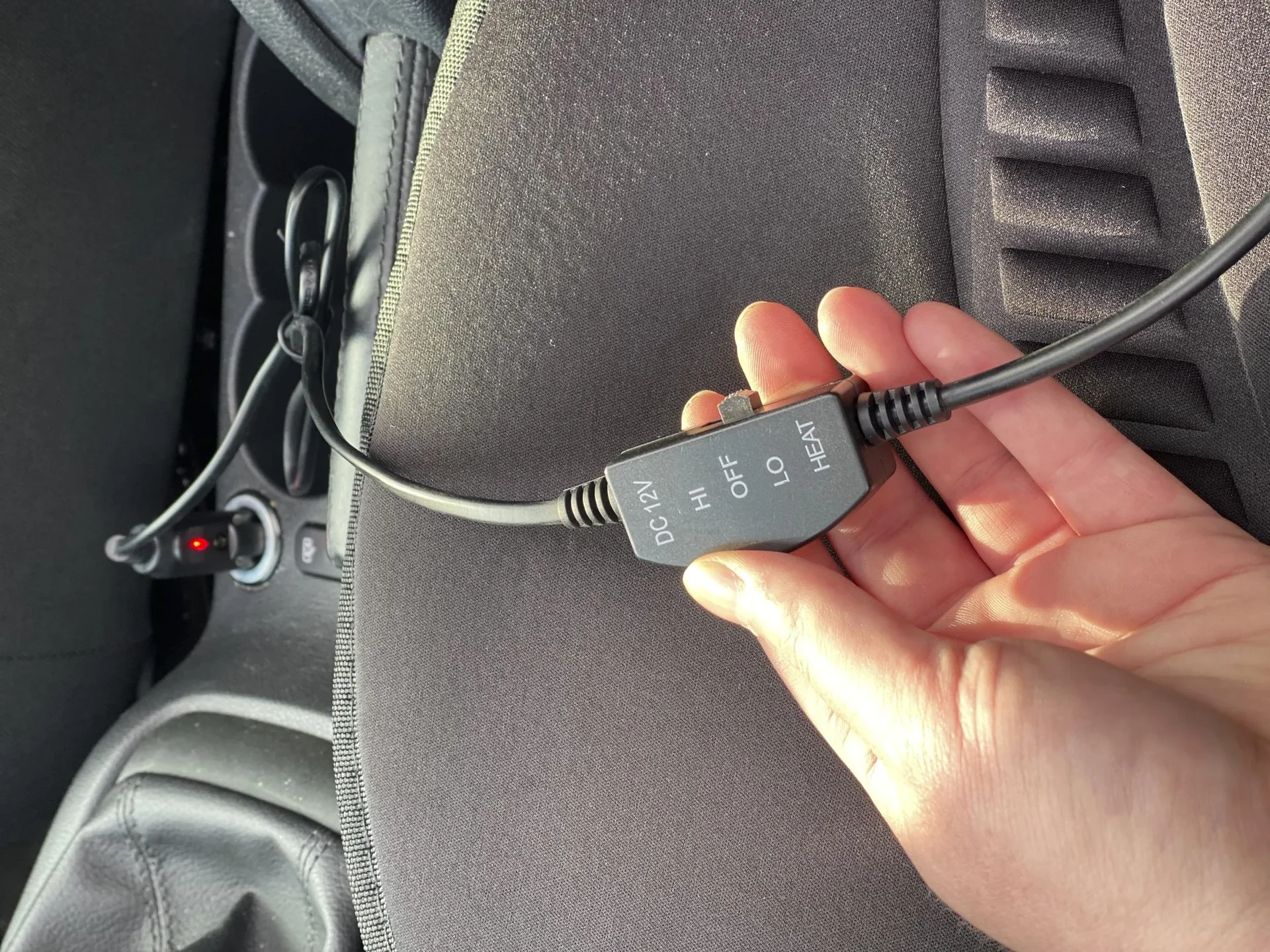 Luxus Velours Heizkissen für KFZ - 2