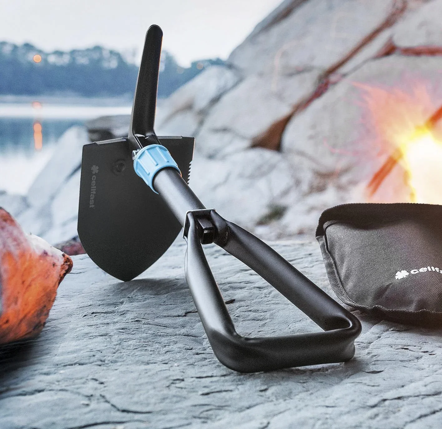 Klappspaten mit Sappel IDEAL PRO - 2