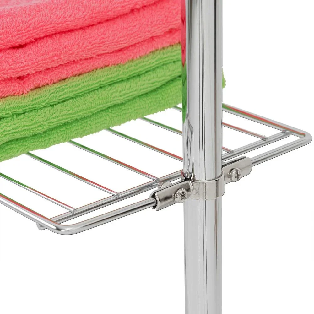 Teleskopregal mit 4 höhenverstellbaren Fachböden 173-270cm - 7