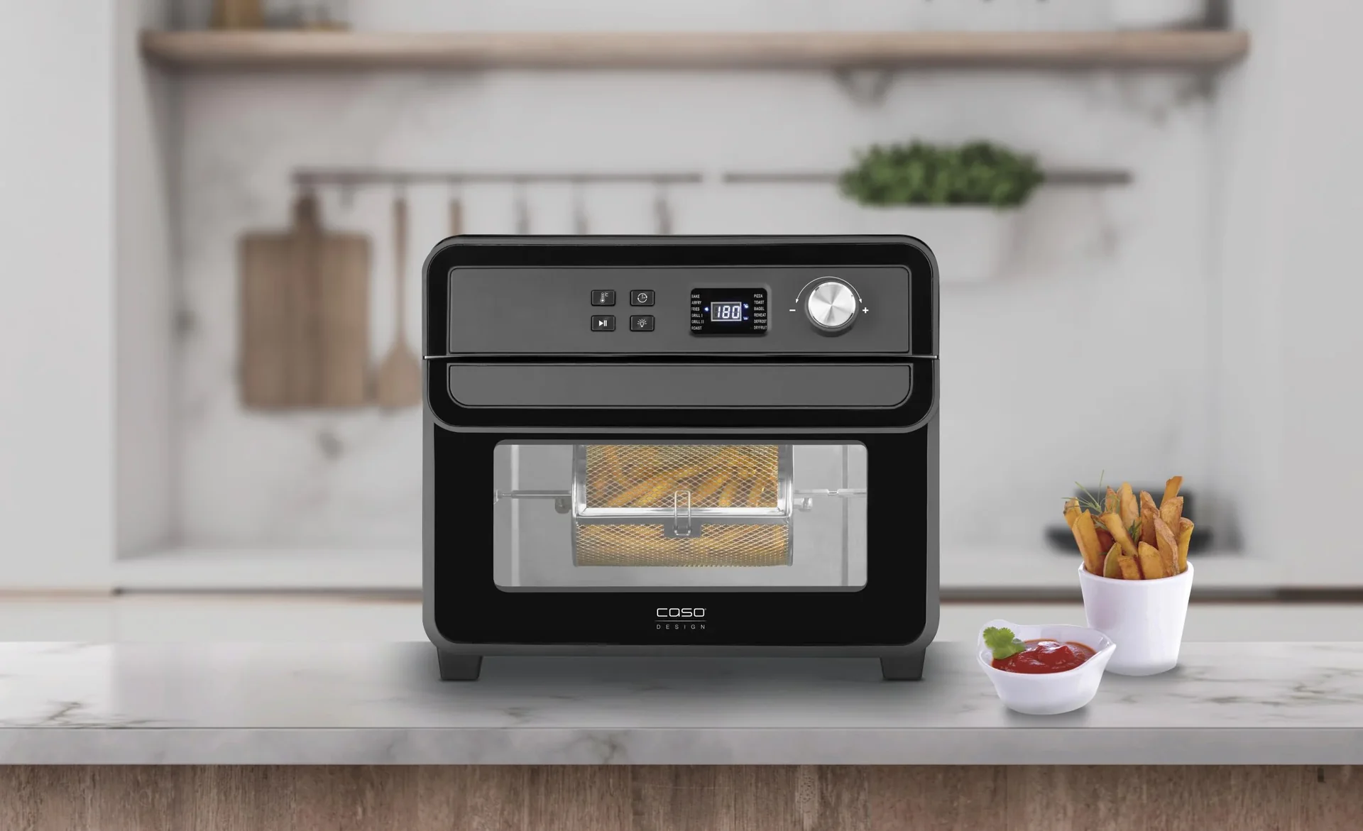 Heißluftfritteuse Air Fry Chef 1700, 22 Liter Garraum. - 5