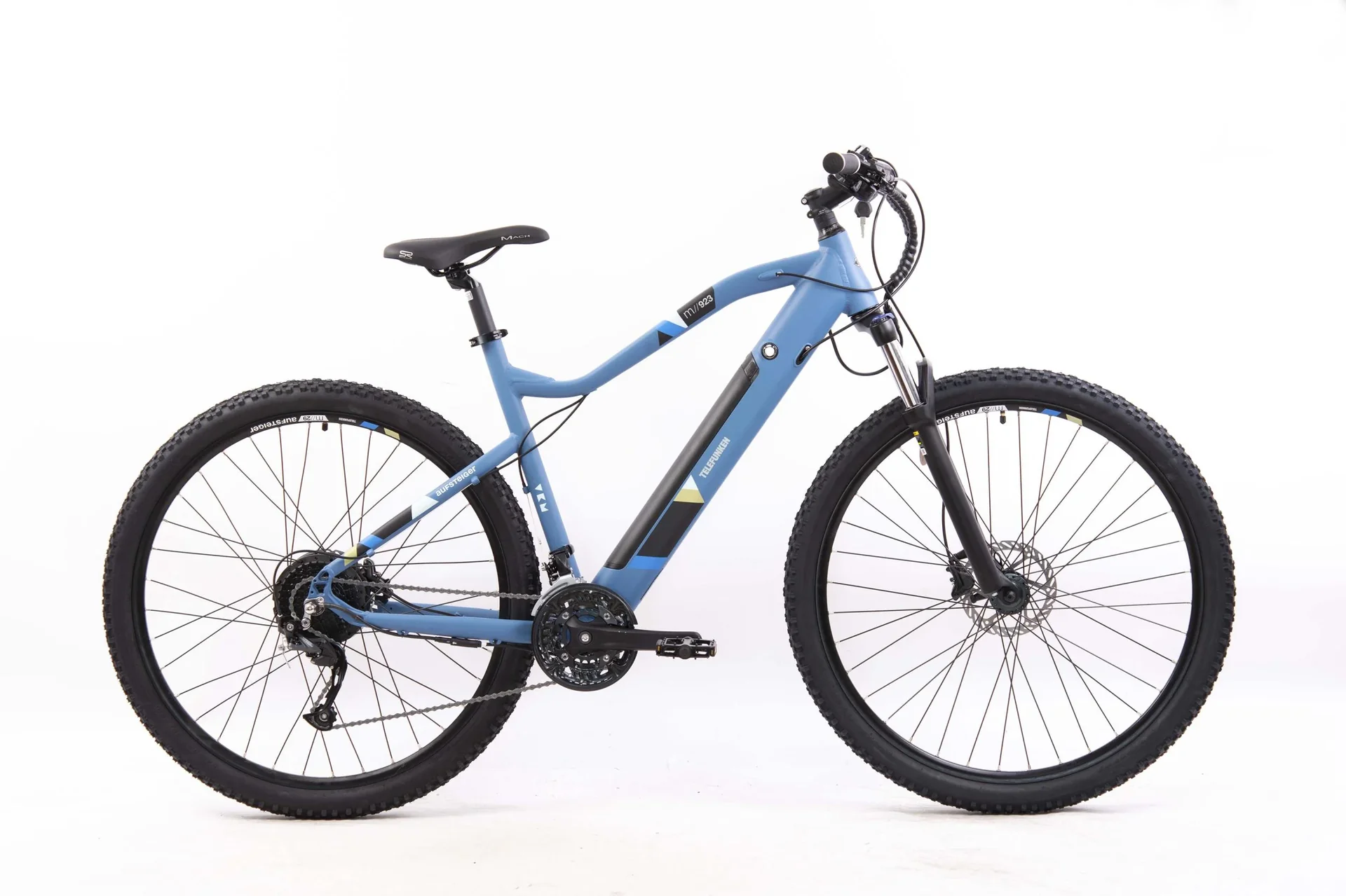 Unisex Alu MTB 29 Zoll, 27-Gang Kettenschaltung, blau, Aufsteiger M923 Hardtail - 0