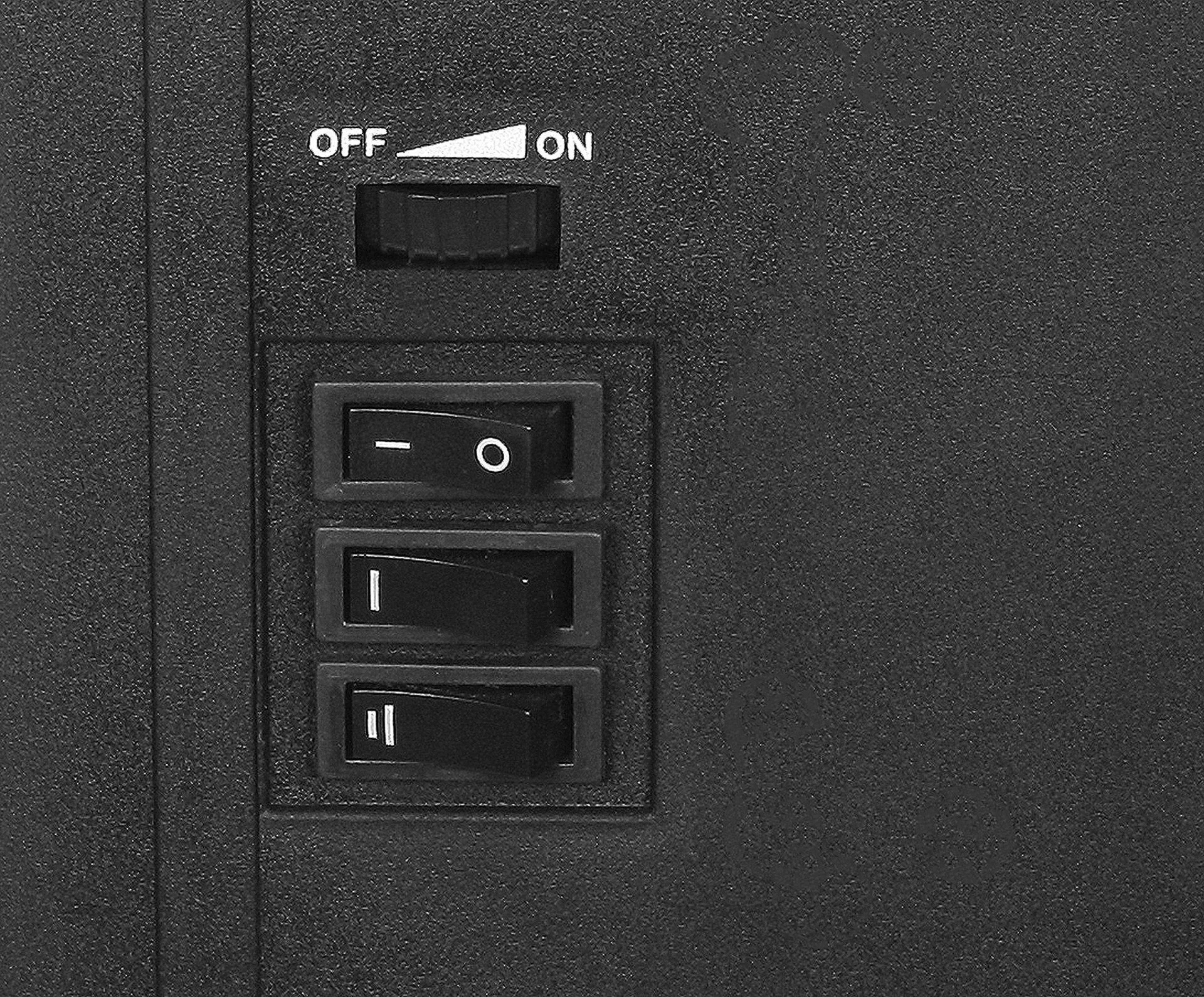 Elektrokamin "Como schwarz" - 6