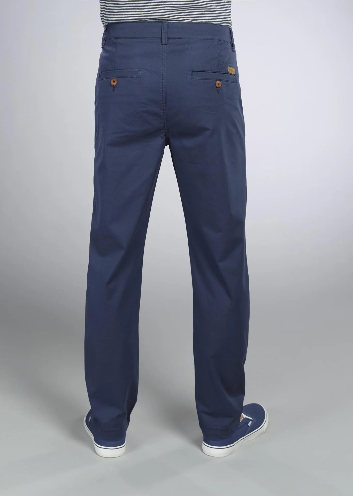 Hose mit Twill, Farbe marine, Gr.48 - 0