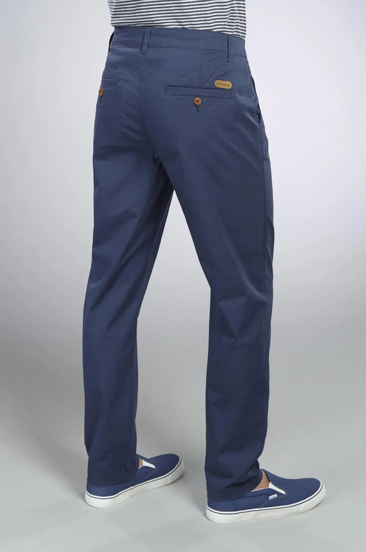Hose mit Twill, Farbe marine, Gr.48 - 5