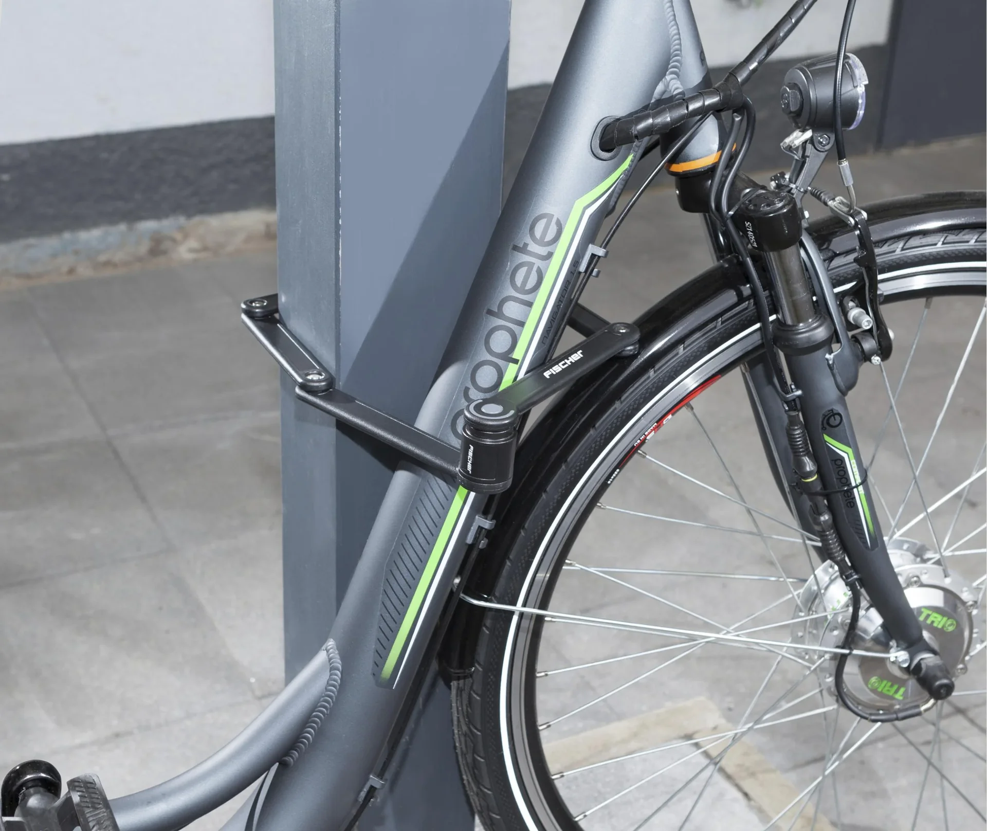 Faltschloss mit Halter - 3