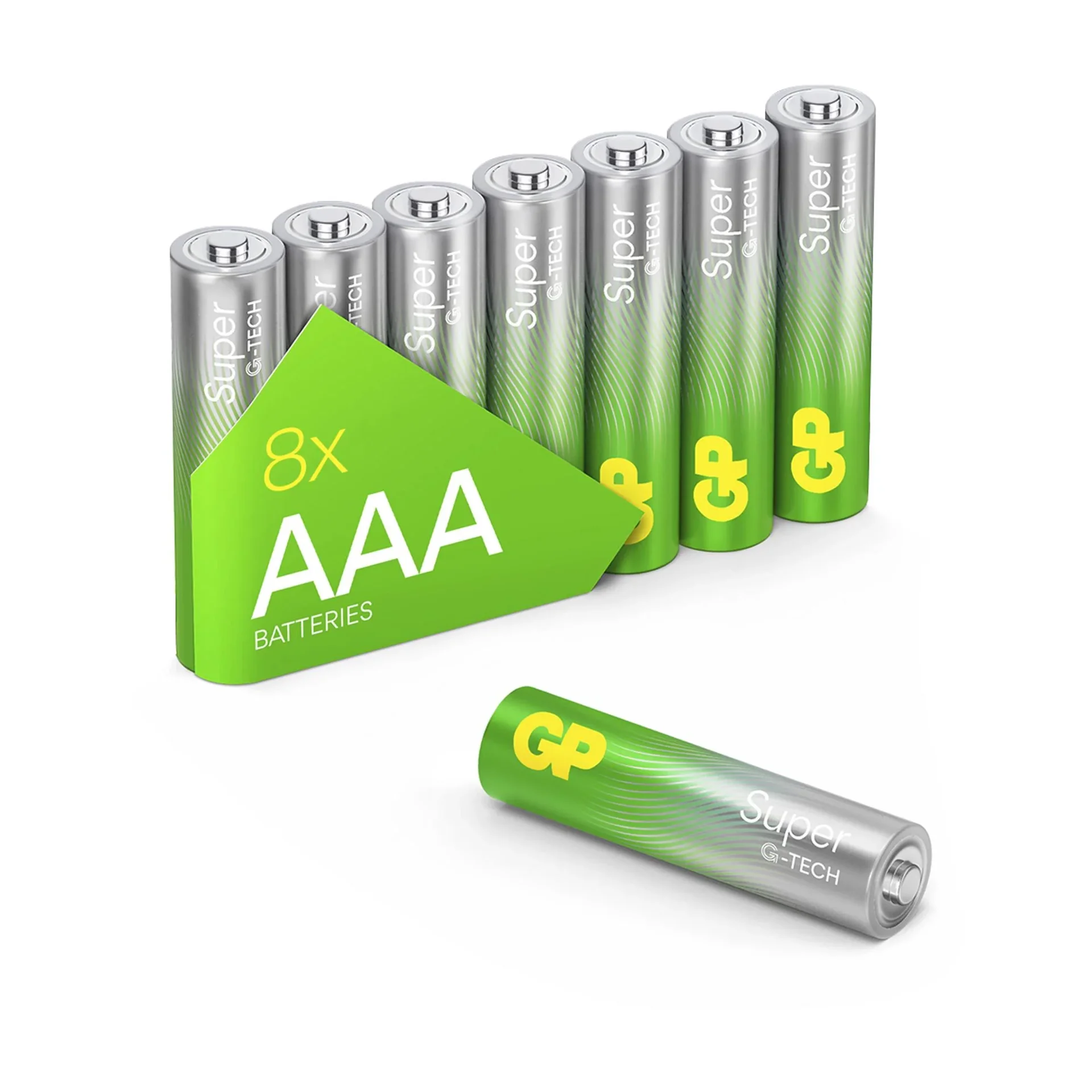 SUPER Micro (AAA) Alkaline Batterien - 8 Stück - 1