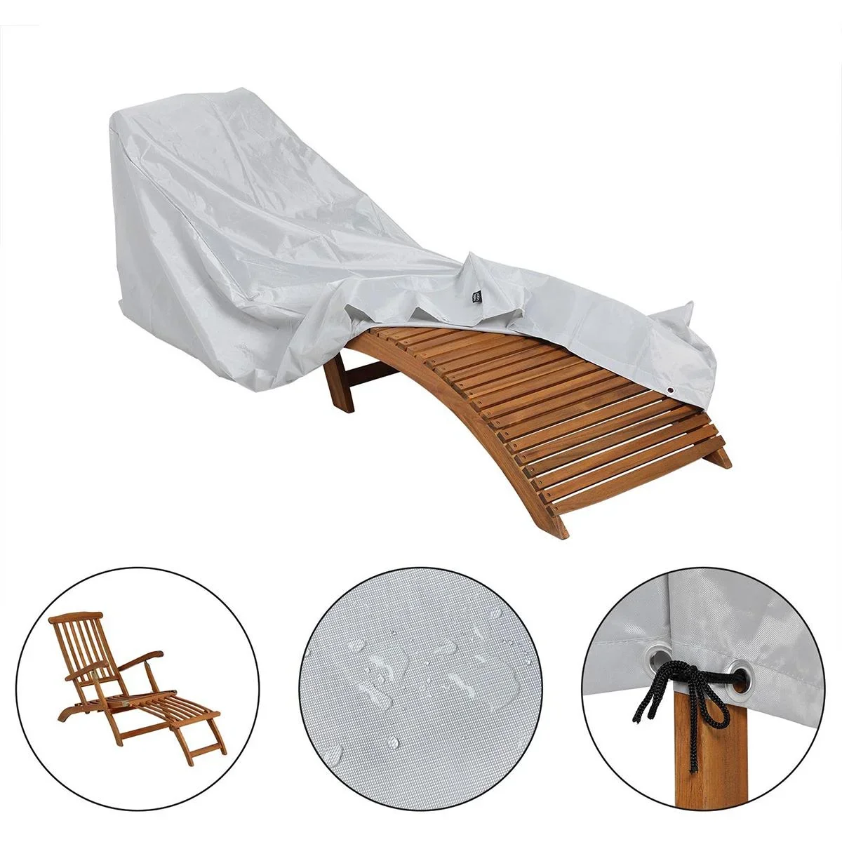 Bezug für Stuhl 144x57,5x92/35cm - 1