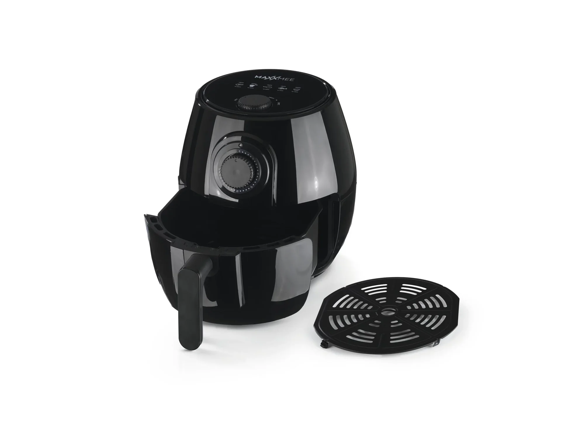 XL Heißluft-Fritteuse 4 Liter, 1400 Watt, schwarz - 2