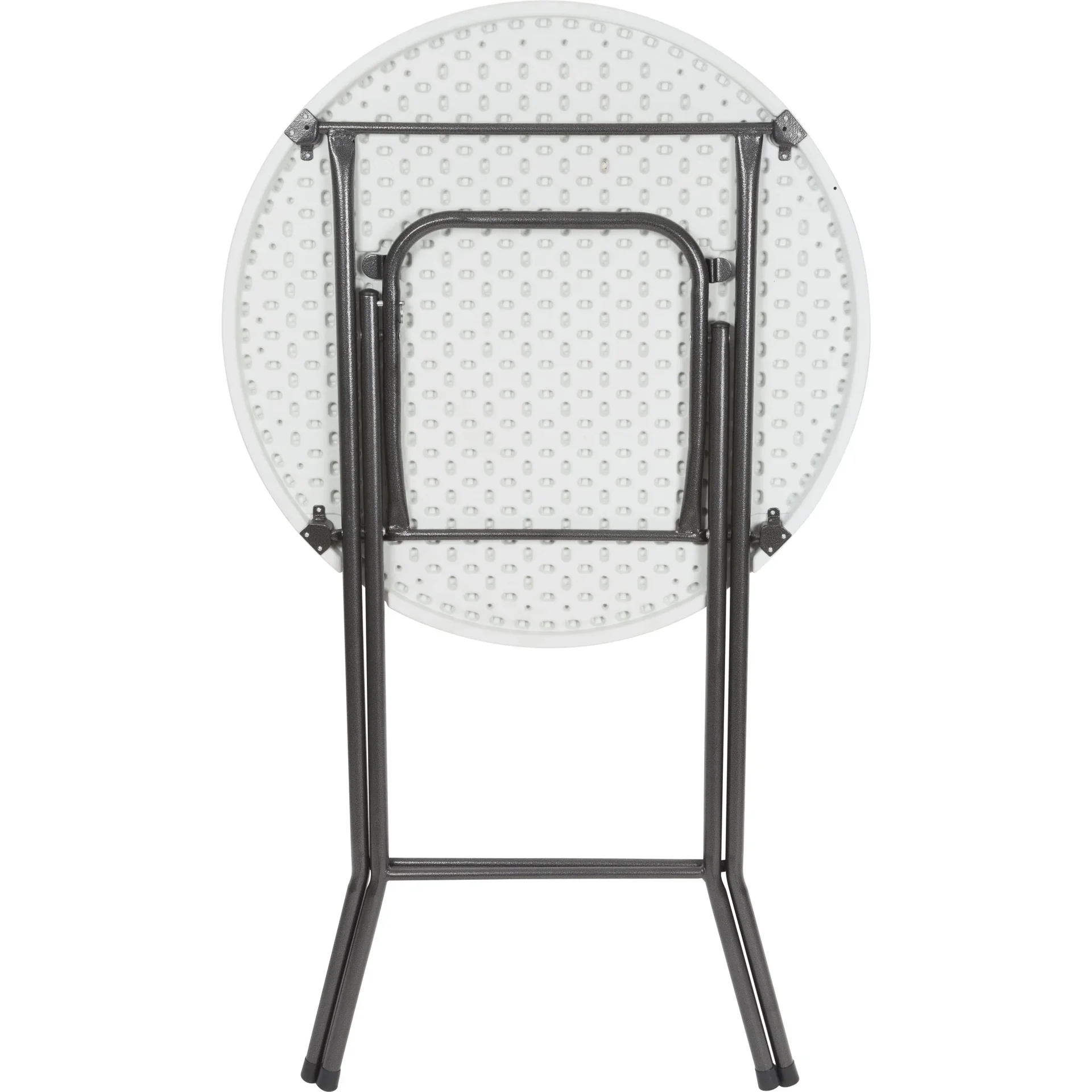 klapptisch - rund - ø 80 x 110 cm - 0