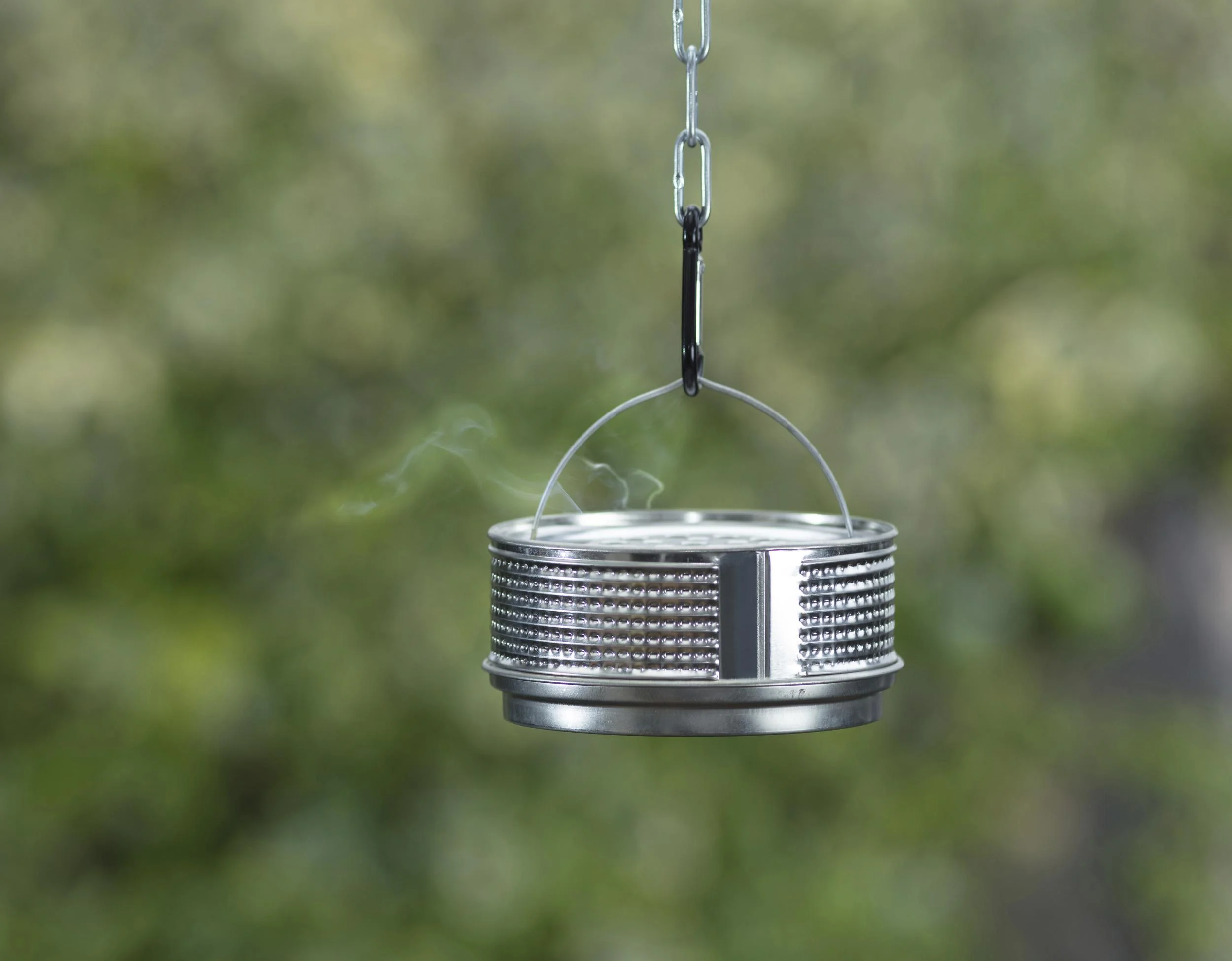 Insektenspiralhalter aus Metall, silberfarben, inklusive 10 Insektenspiralen - 1