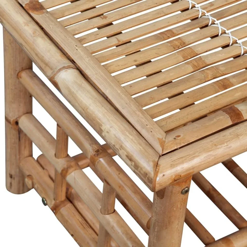 Couchtisch Bambus 90x50x45 cm - 3