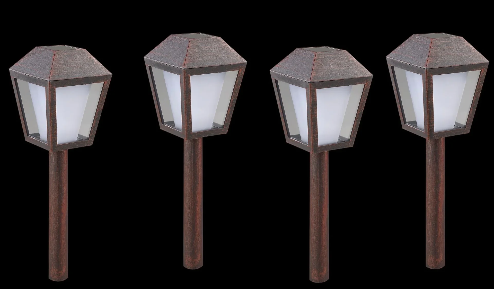 Solar Laterne "Antik" - 4 Stück - 3