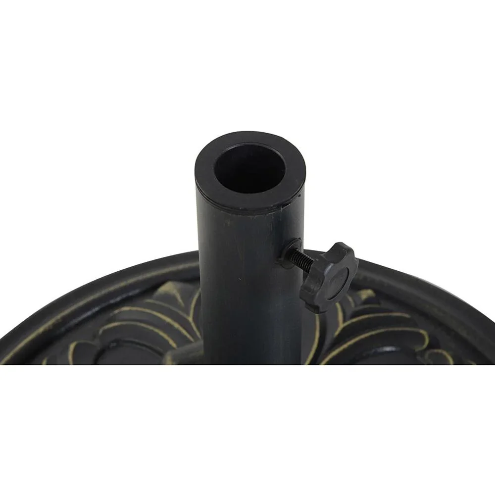 Sonnenschirmständer Schirmständer Schirmhalter 13 kg Ø35/Ø38/Ø48mm Antik Bronze Ø48 x 34 cm - 3