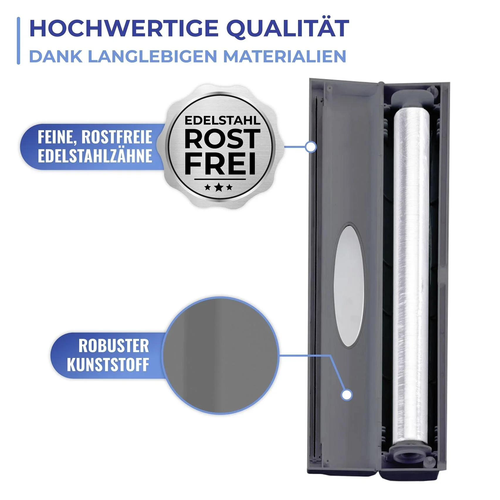 Folienspender "Perfect Cutter", Anthrazit - 5