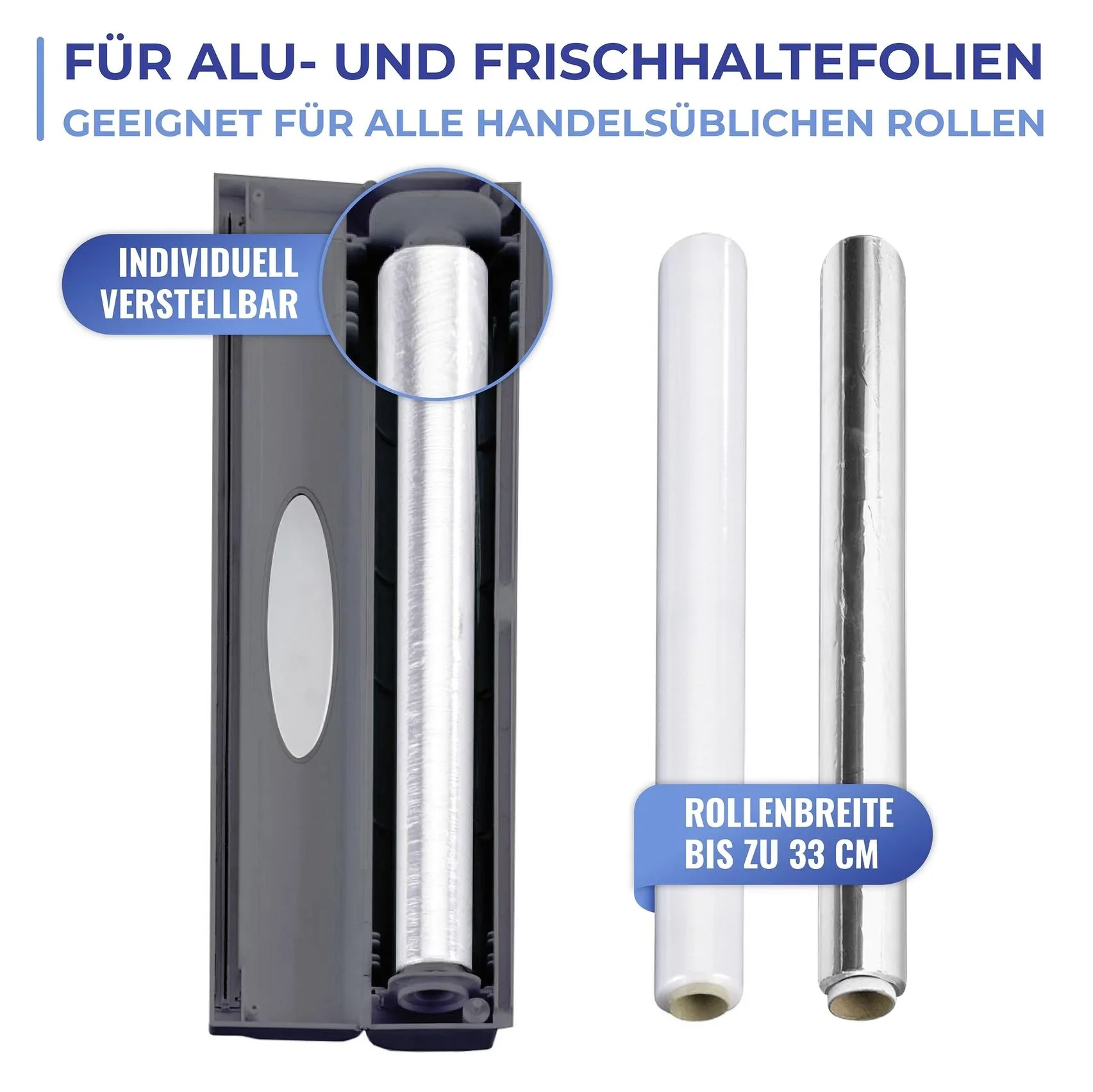 Folienspender "Perfect Cutter", Anthrazit - 6