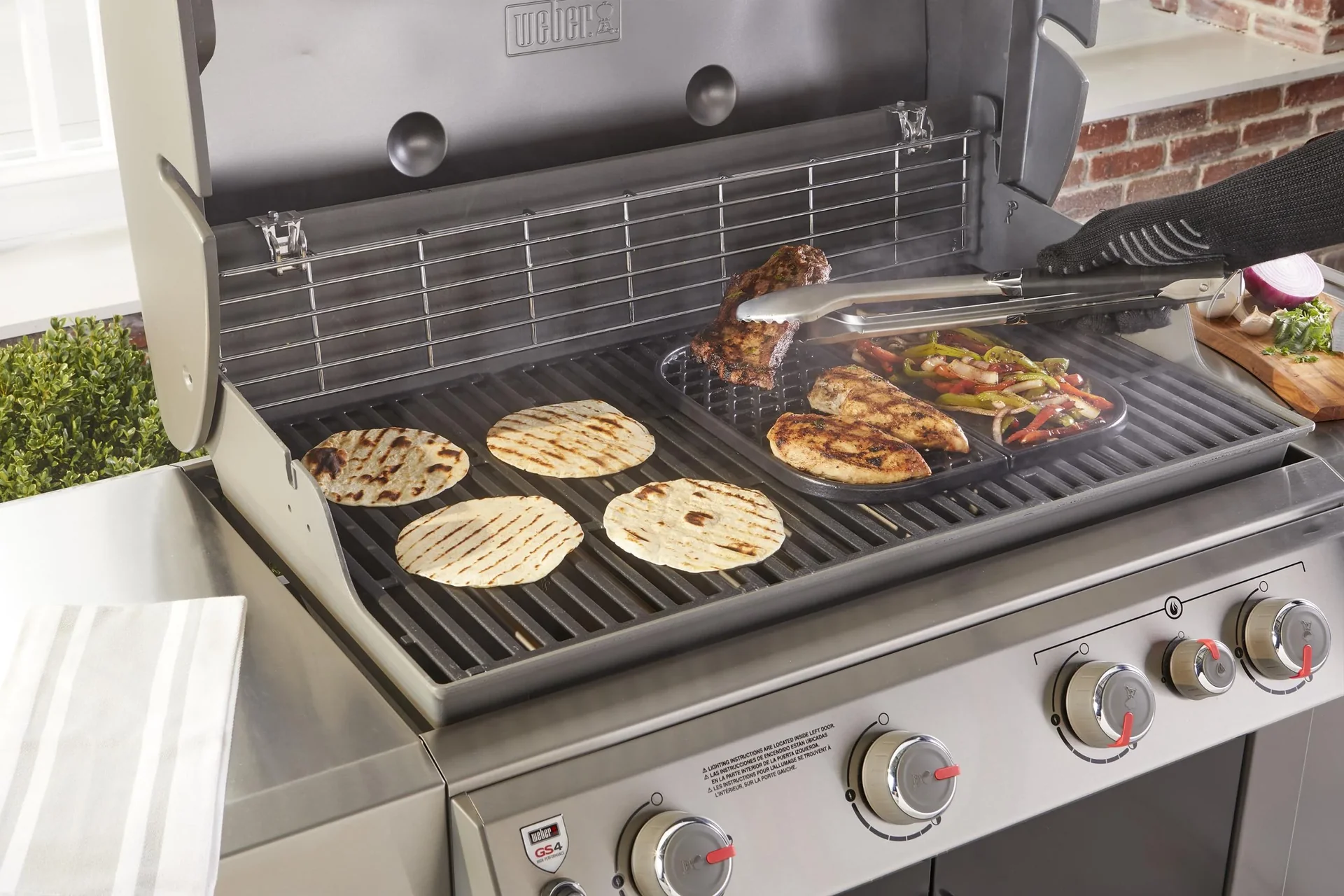 2in1 Sear Grate & Grillplatte - 0