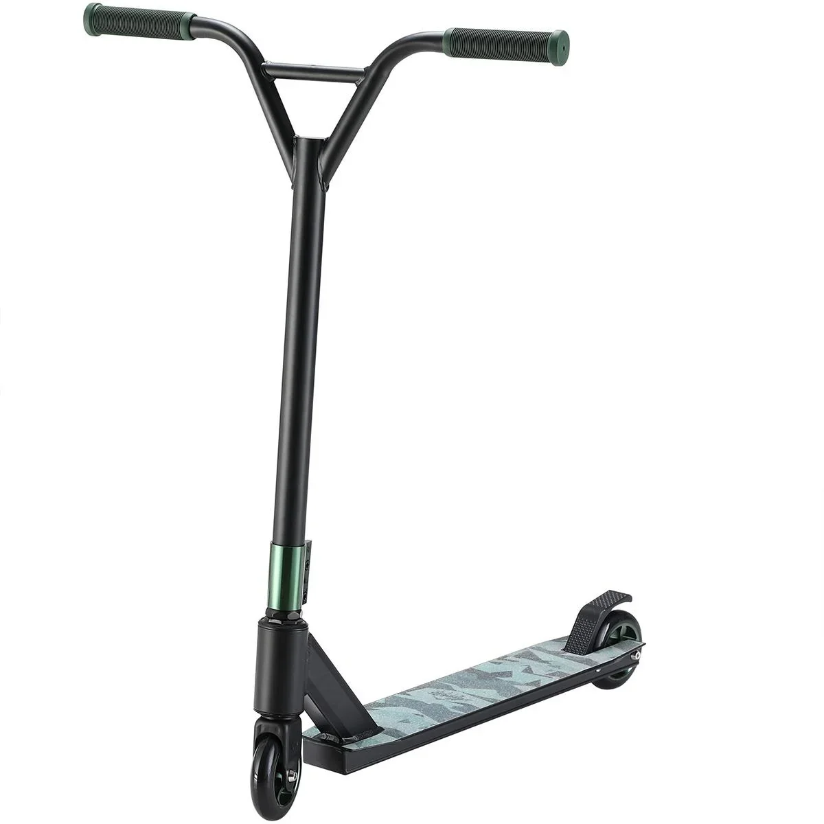 Premium Stunt Scooter - Camouflage / Grün - ABEC 9 - Aluminium - 6