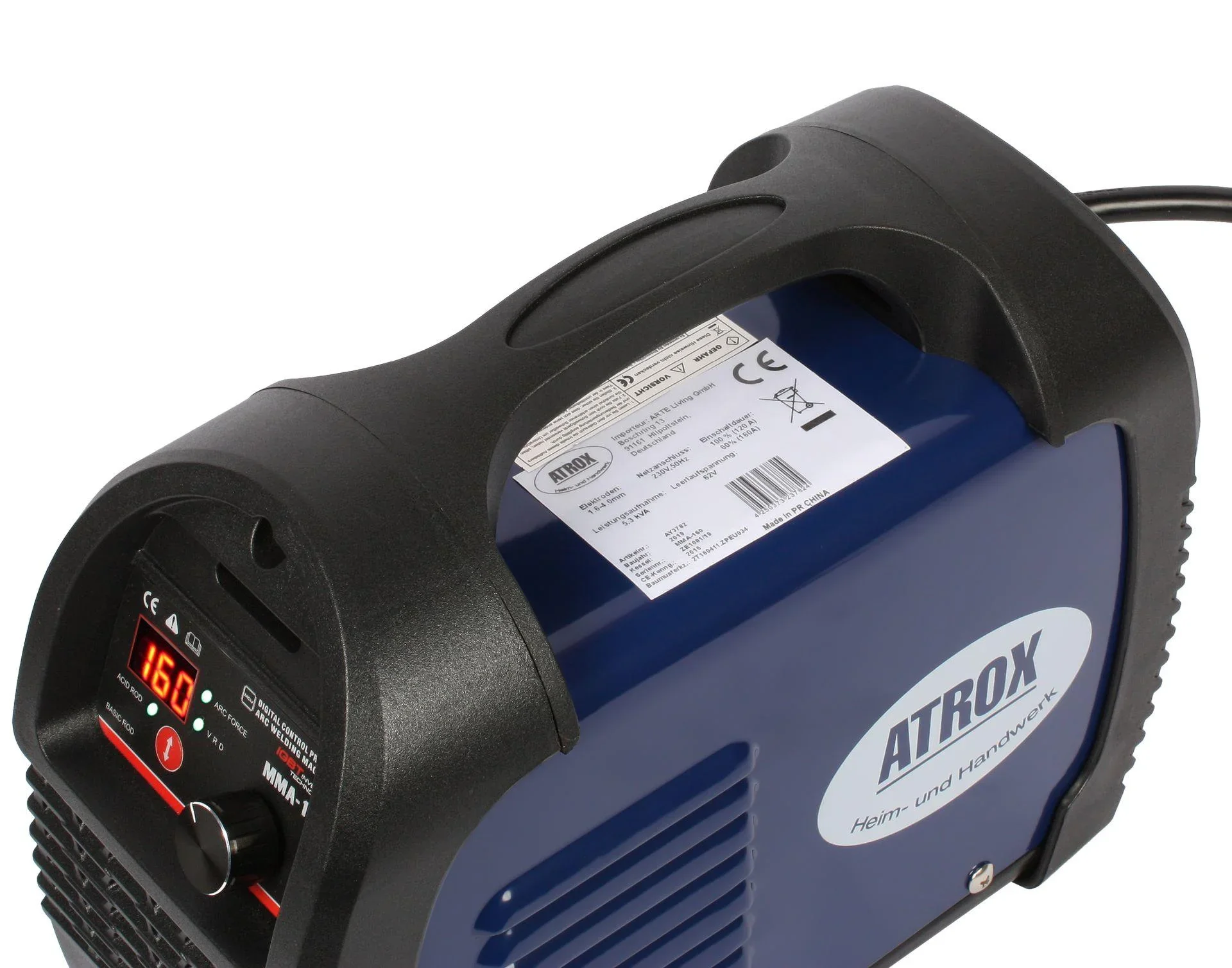 Elektroden Schweißgerät inklusive 4-teiligem Zubehörset - 1