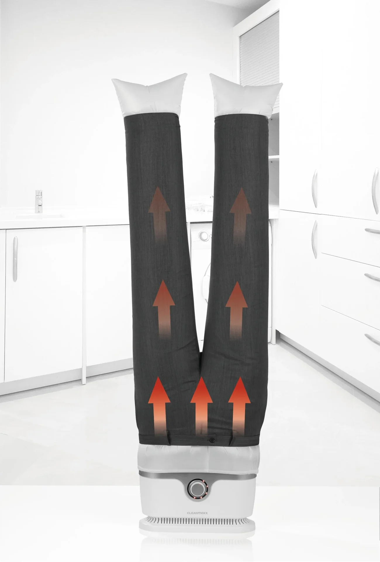 Hemden-/Blusenbügler inklusive Hosenbügel-Aufsatz, 1800 W - 1