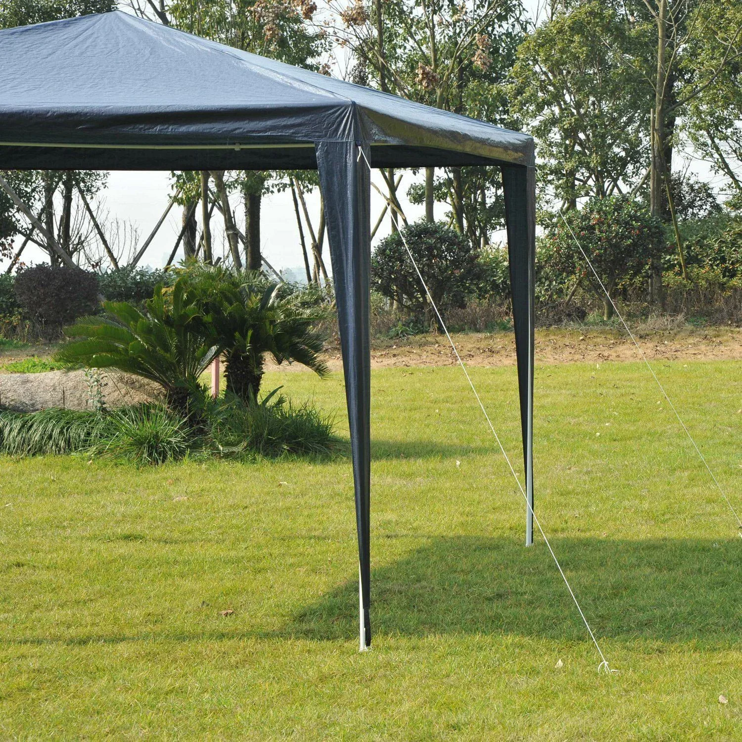 Pavillon Partyzelt 3x3m blau - 2
