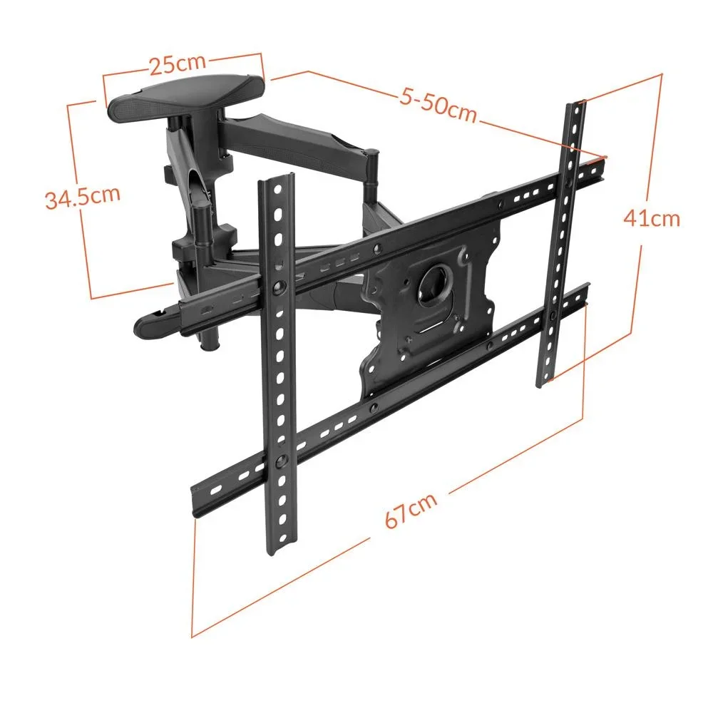 TV-Wandhalterung 55 Zoll Schwarz - 2