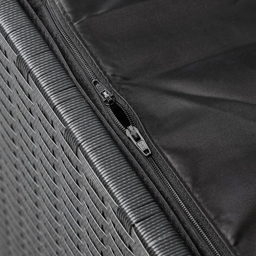 Aufbewahrungsbox für Kissen - Polyrattan - 7