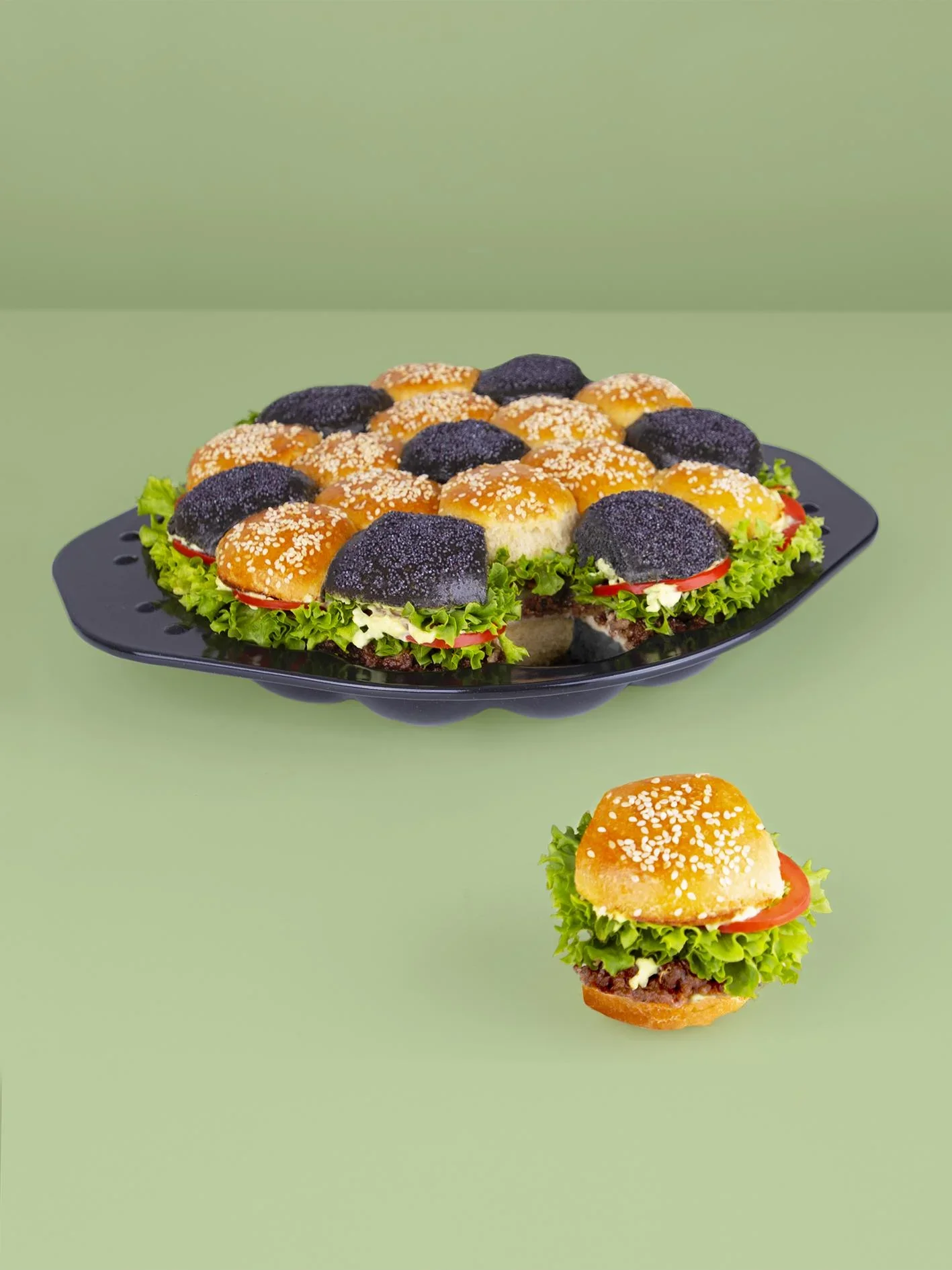 Backform Wolkensonne Emaille, 30 x 35 x 4 cm mit Rezepten - 7