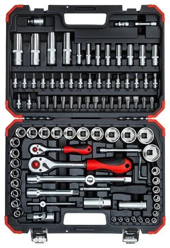 Steckschlüssel Satz 1/4+1/2 94-teilig - 2