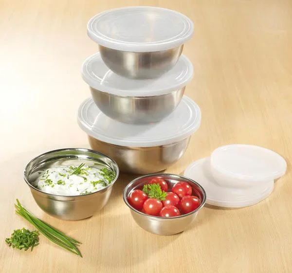 Schüssel-Set "Marie", Edelstahl, 5-teilig - 0