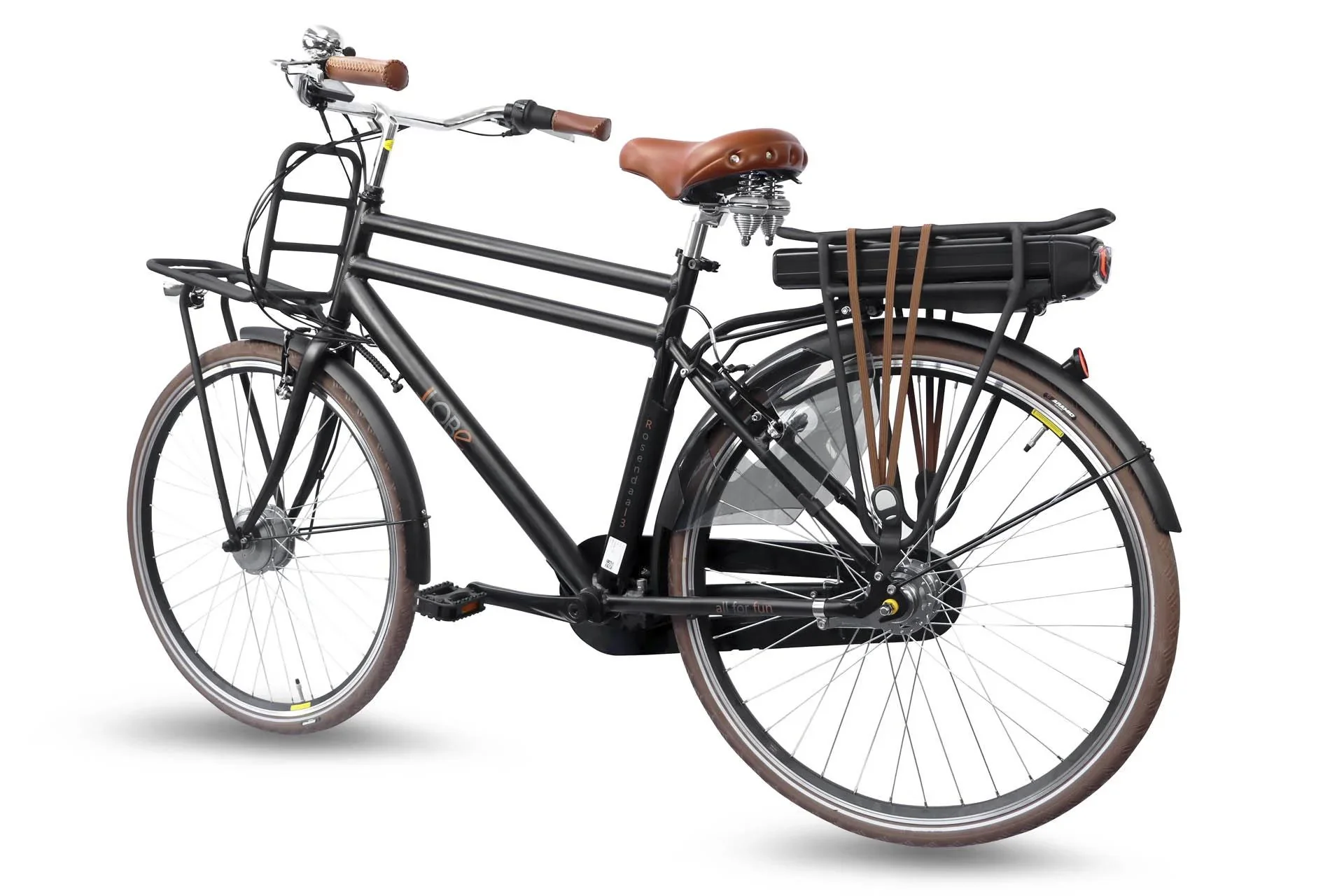 Herren City E-Bike, 28 Zoll, Rahmenhöhe 50 cm, 7-Gang Nabenschaltung, 3 Gent schwarz 13Ah - 10