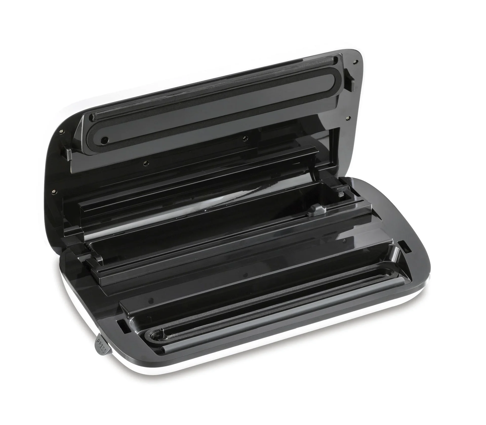 Vakuumierer FreshVAC VF500 Edelstahl, 120 Watt - Mit Folienschneider und Rollenfach! - 2