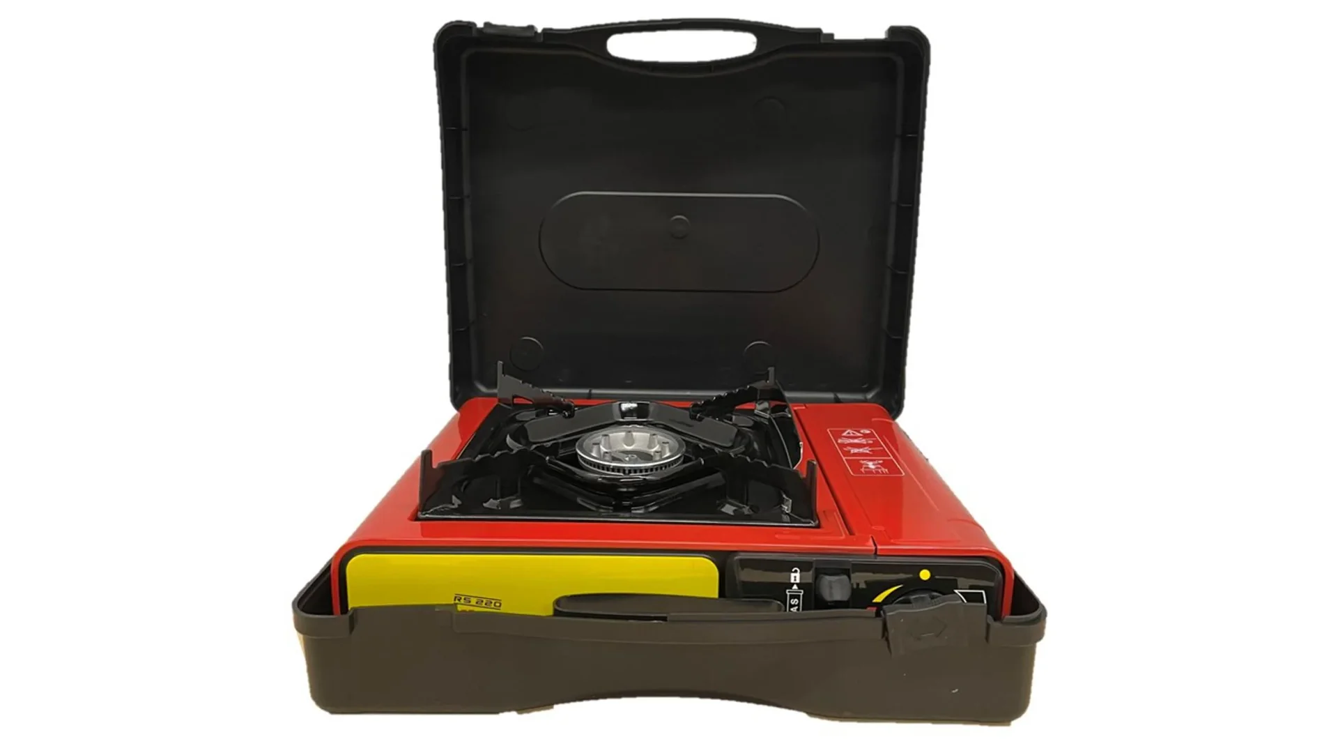 Kompakter Gas-Tischkocher Gourmet RS 220 mit integriertem Kartuschenfach - 1