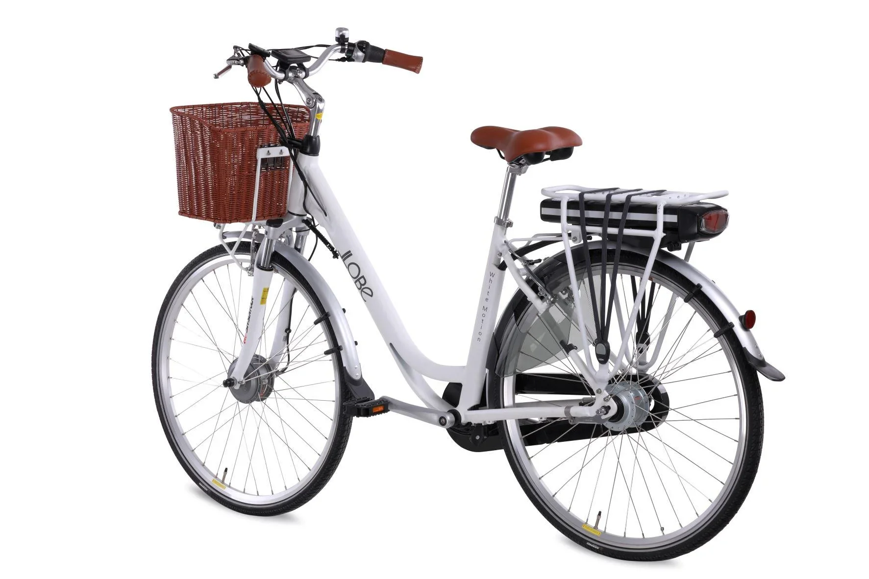 Unisex City E-Bike 28 Zoll, Rahmenhöhe 50 cm, 7-Gang Nabenschaltung, White Motion 3.0 13Ah - 6