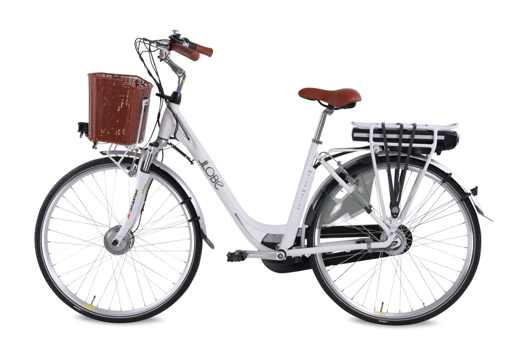 Unisex City E-Bike 28 Zoll, Rahmenhöhe 50 cm, 7-Gang Nabenschaltung, White Motion 3.0 13Ah - 10