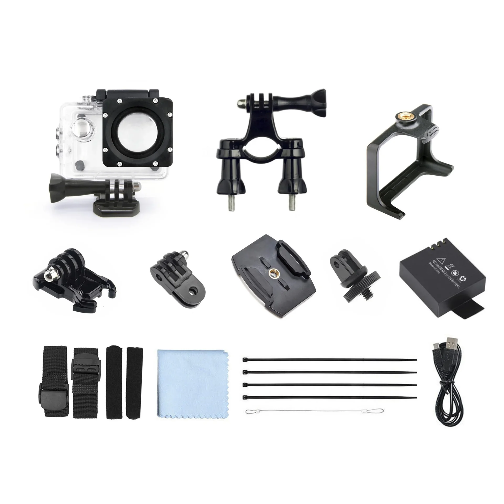 Actioncam Rebel, 140° Weitwinkel, Wasserfest bis zu 30m, 1MP Sensor - 0