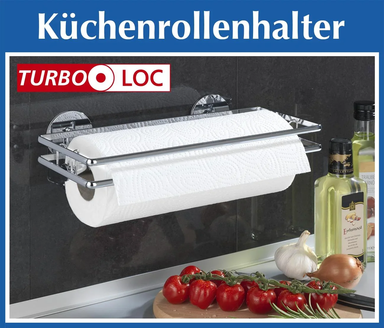 „Turbo-Loc“ Küchenrollen-Halter, Küchenserie „Style“ - 1