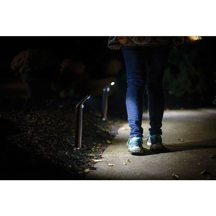 LED Wegbeleuchtung braun mit Bewegungsmelder 2er Pack MB592 80 Lumen IP66 - 3