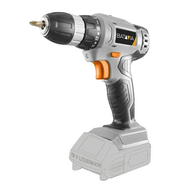 Akku-Bohrmaschine + Akkuschrauber | Inkl. Akku und Ladegerät Maxxpack - 0