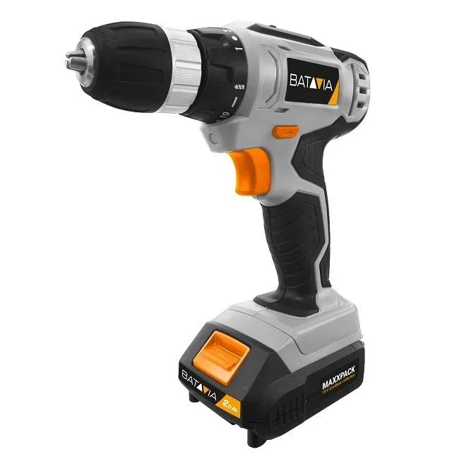 Akku-Bohrmaschine + Akkuschrauber | Inkl. Akku und Ladegerät Maxxpack - 1