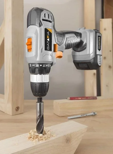 Akku-Bohrmaschine + Akkuschrauber | Inkl. Akku und Ladegerät Maxxpack - 3