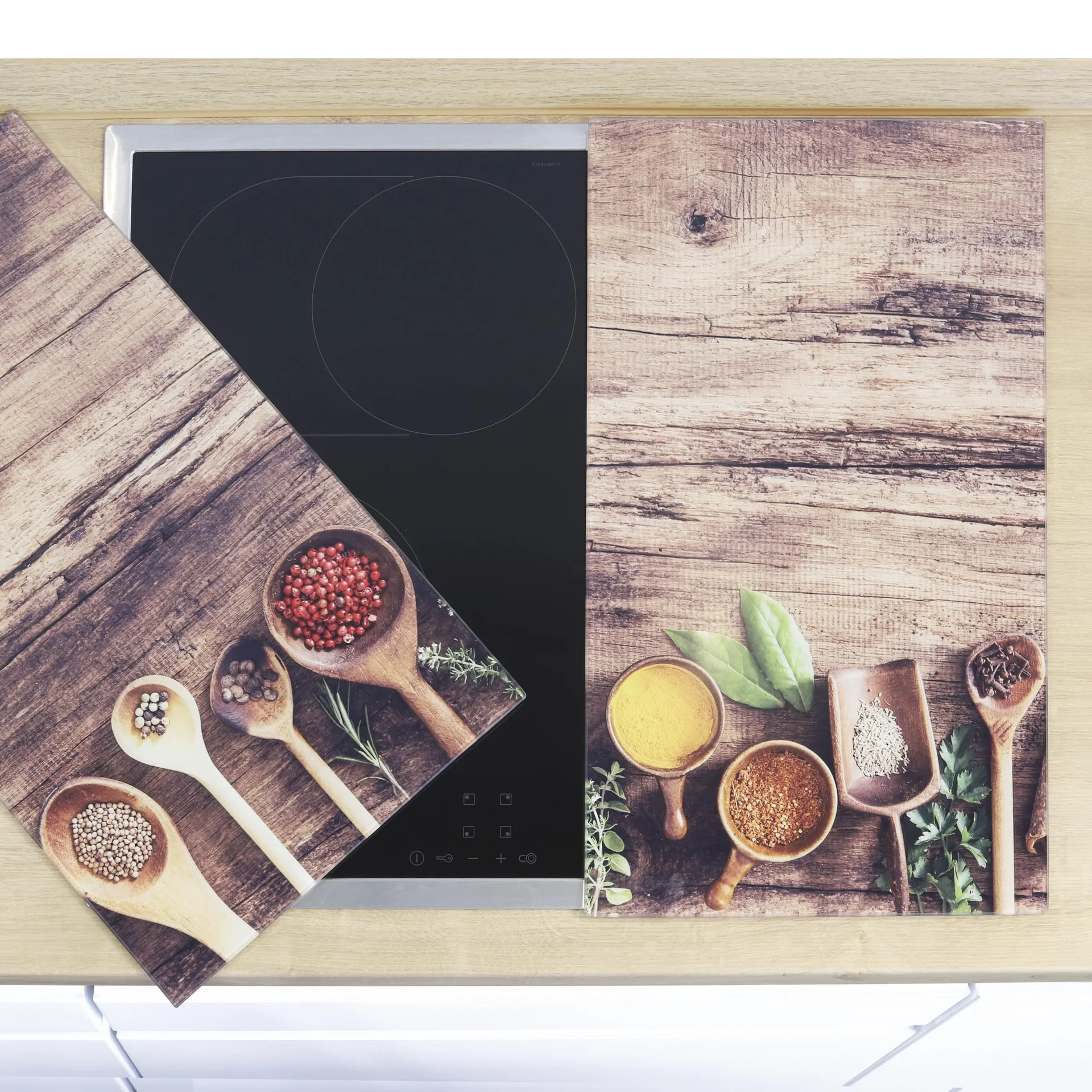 Herdabdeckplatten, 2er-Set - 1