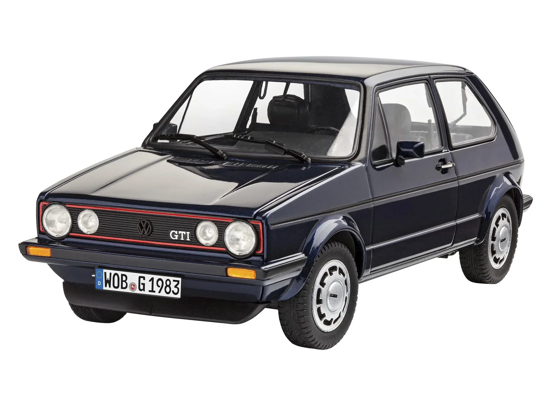 Modellbausatz "35 Years Volkswagen Golf GTI Pirelli" im Maßstab 1/24. 118 Einzelteile - 1