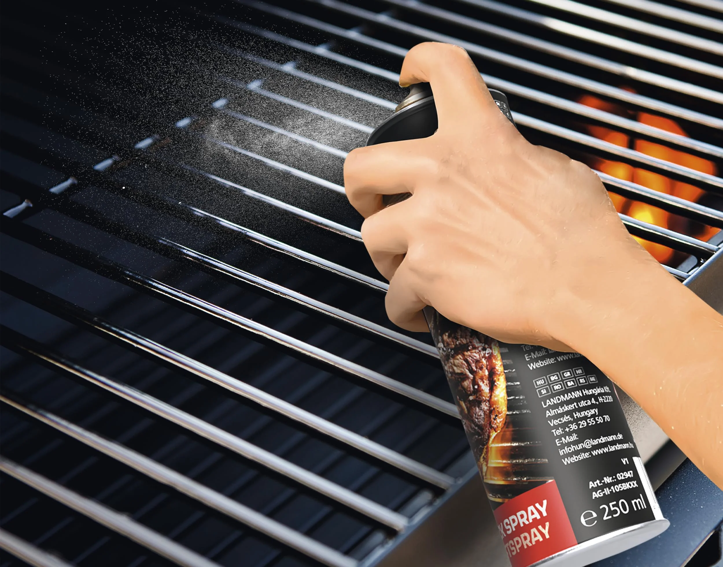 Antihaftspray für den Grill, 250 ml - 1