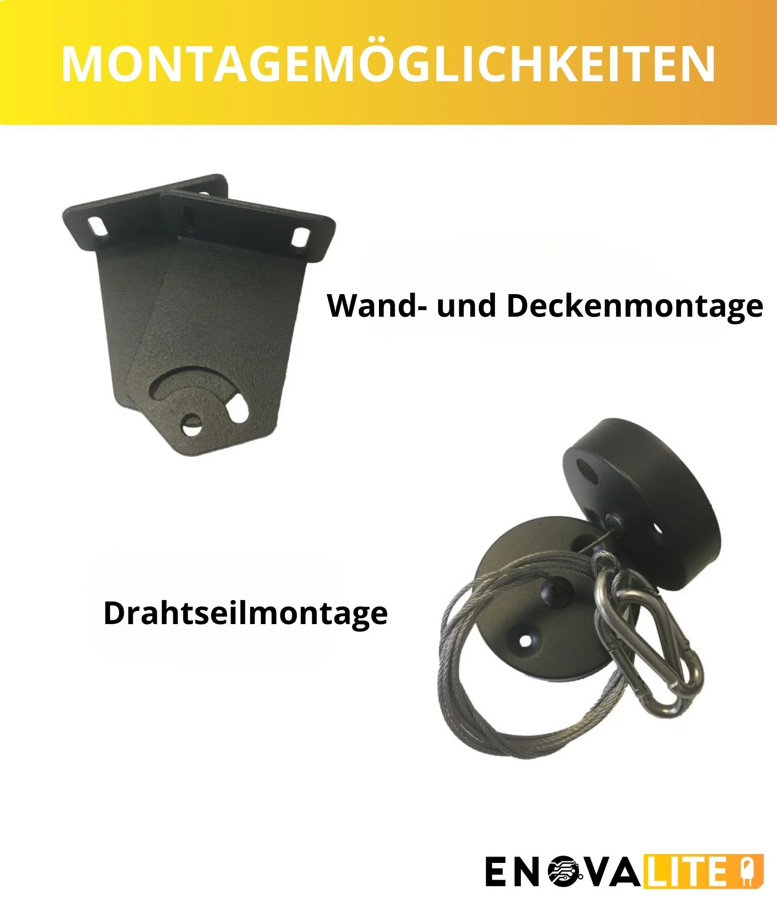 LED-HighBay in linearer Form bietet 100 W, 12000 lm, 5000 K (neutralweiß), IP65 & ENEC-Zertifizierung - 2