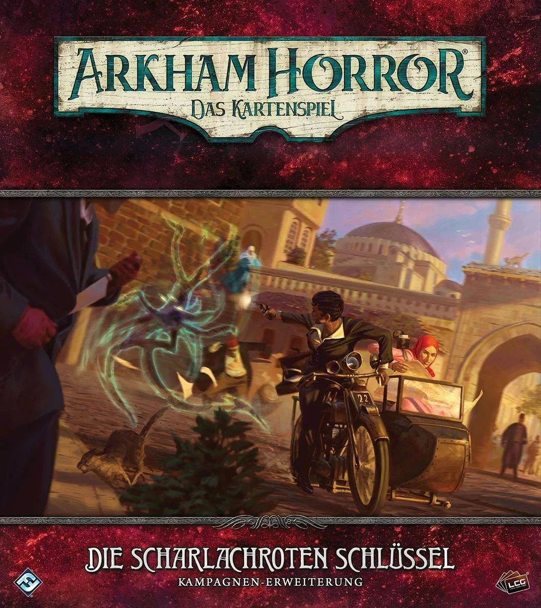 Arkham Horror Das Kartenspiel - Die scharlachroten Schlüssel (Kampagnen-Erweiterung) - 0