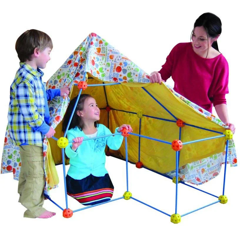 Discovery Kinderbaukasten - Zelt - Fort - 69-teilig - 0