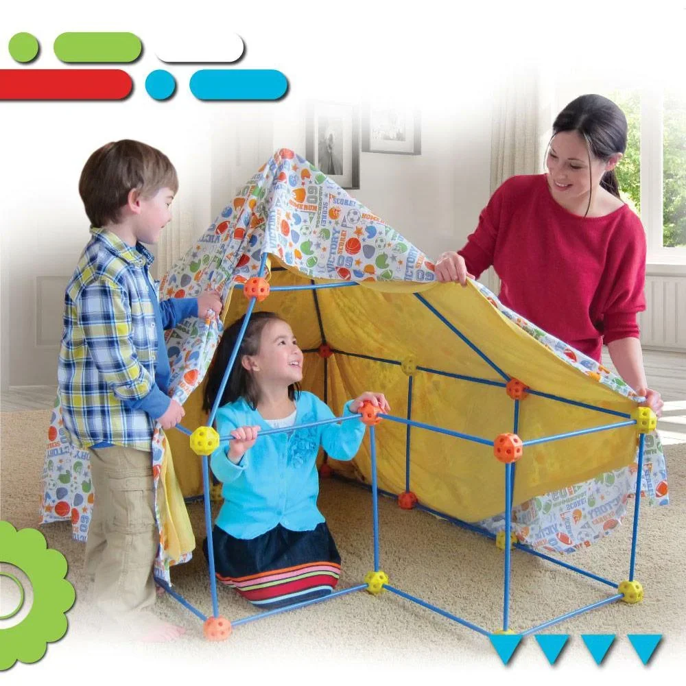 Discovery Kinderbaukasten - Zelt - Fort - 69-teilig - 4
