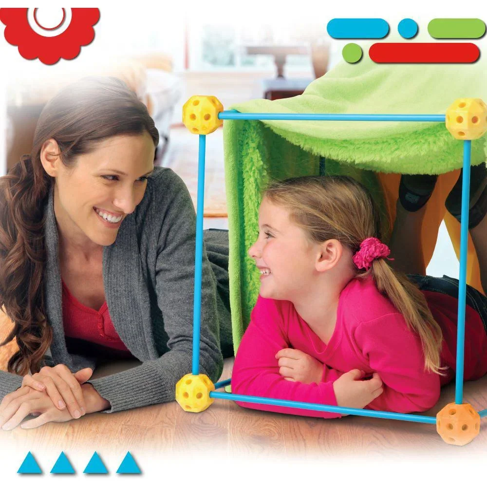 Discovery Kinderbaukasten - Zelt - Fort - 69-teilig - 6