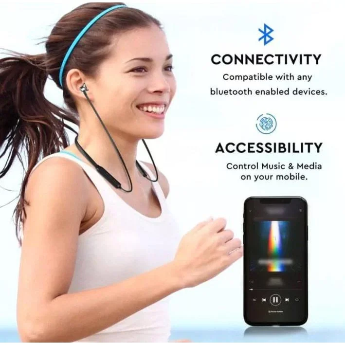 VT-6166 Headset Sport bluetooth - In-Ear-Kopfhörer - schwarz - 0